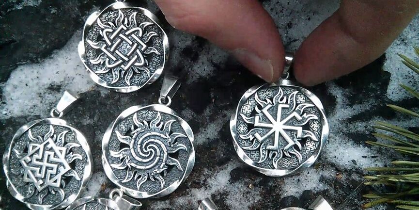 Wealth-attracting Slavic amulets made of silver