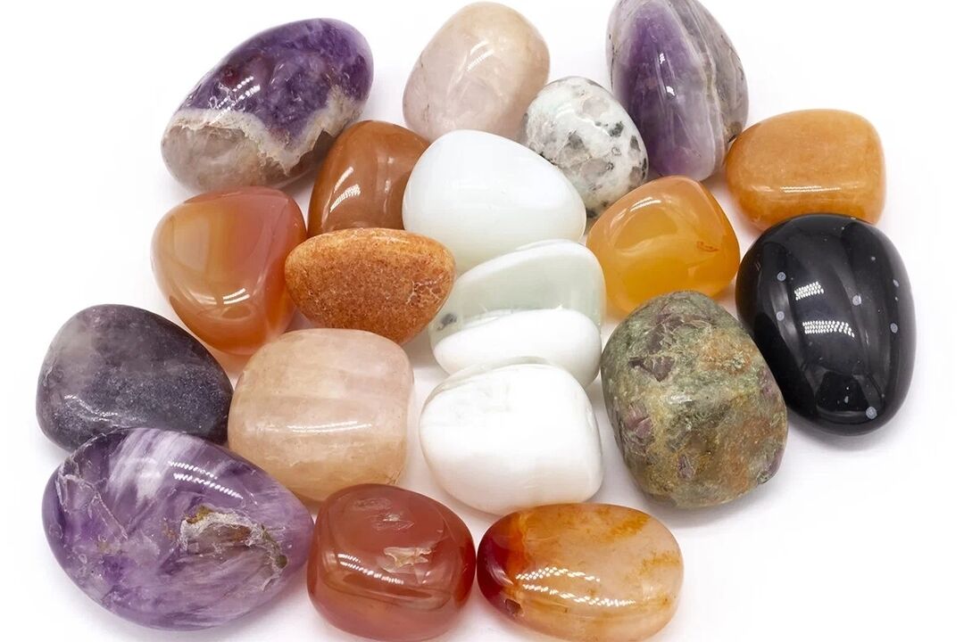 stones for amulets and charms